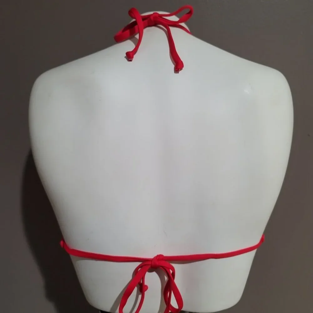 Mossimo Strappy Red Bikini Top - Picture 4 of 7